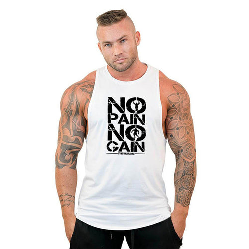 Brand Gyms Clothing Mens Bodybuilding Hooded Tank Top Cotton - General Store 44