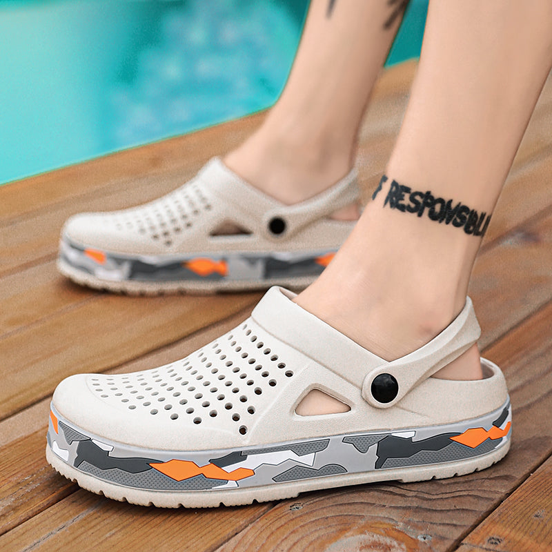 Hot Sale Brand Clogs Men Sandals Casual Shoes Eva Lightweight Sandles - General Store 44