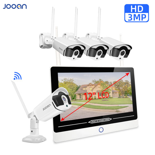 Jooan 8ch Nvr Hd 3mp Wireless Cctv Camera System Audio Record Outdoor - General Store 44
