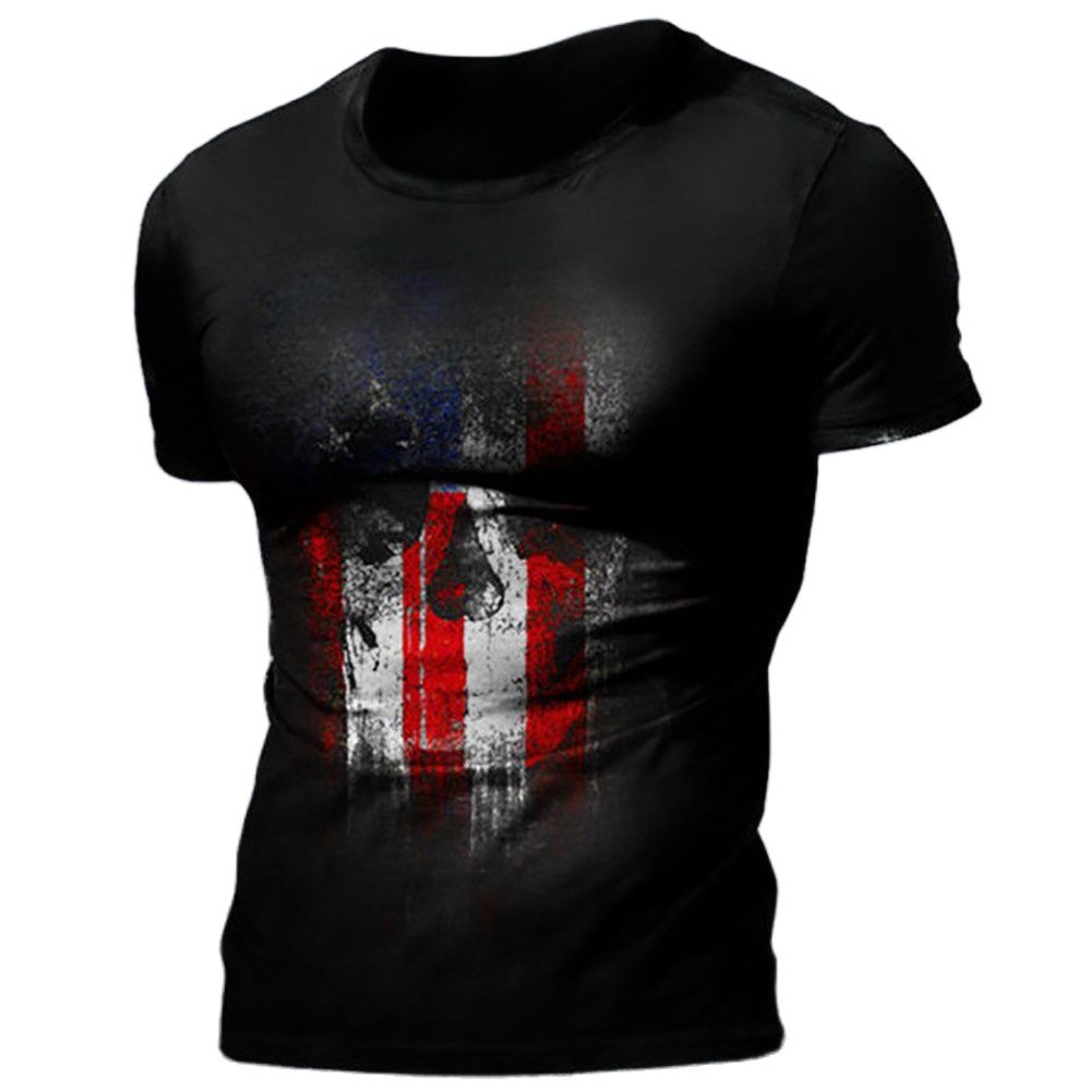 Men's T-shirts Summer 3d Vintage Horror Skull Top Hip Hop Rock - General Store 44