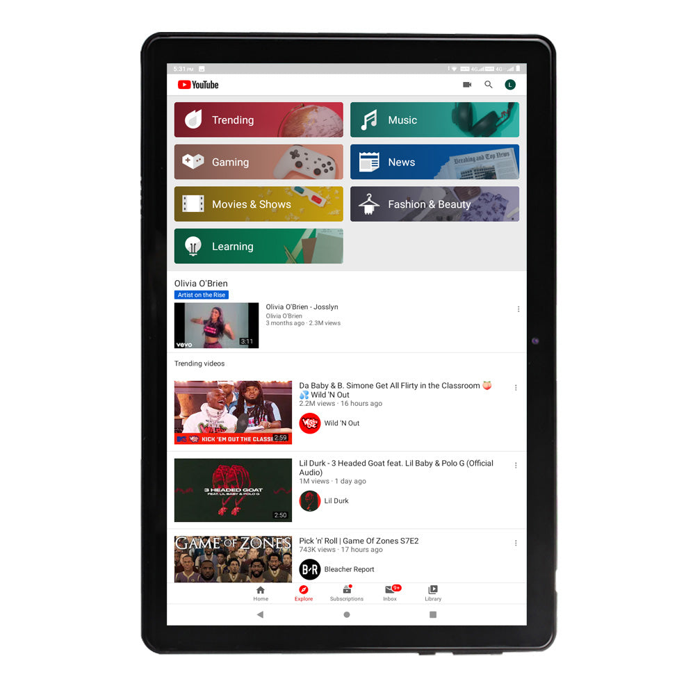 New 10.1 Inch Tablets Android 9.0 Octa Core Phone Call Google Play 4gb - General Store 44