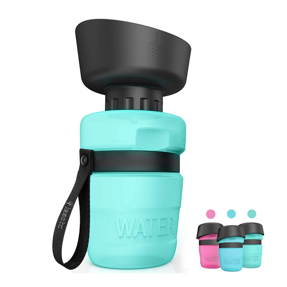 Portable Dog Water Bottle Foldable Pet Feeder Bowl Water Bottle Pets - General Store 44