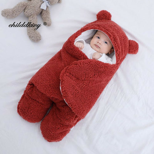 Soft Newborn Baby Wrap Blankets Baby Sleeping Bag Envelope For Newborn - General Store 44