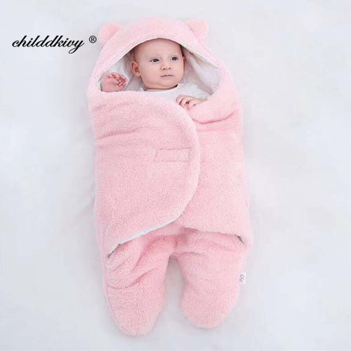 Soft Newborn Baby Wrap Blankets Baby Sleeping Bag Envelope For Newborn - General Store 44