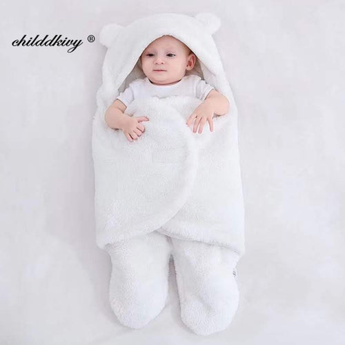 Soft Newborn Baby Wrap Blankets Baby Sleeping Bag Envelope For Newborn - General Store 44