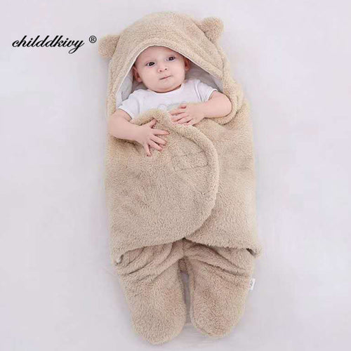 Soft Newborn Baby Wrap Blankets Baby Sleeping Bag Envelope For Newborn - General Store 44