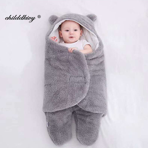 Soft Newborn Baby Wrap Blankets Baby Sleeping Bag Envelope For Newborn - General Store 44