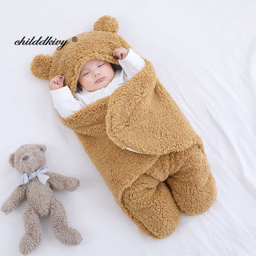 Soft Newborn Baby Wrap Blankets Baby Sleeping Bag Envelope For Newborn - General Store 44