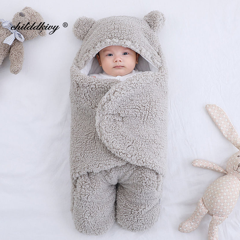 Soft Newborn Baby Wrap Blankets Baby Sleeping Bag Envelope For Newborn - General Store 44