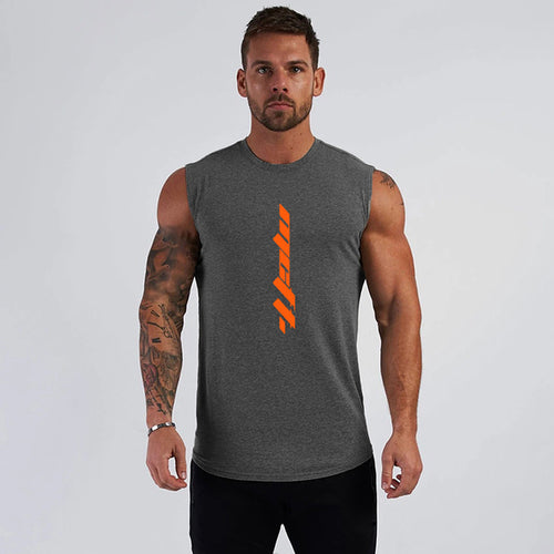 Summer Gym Tank Top Men Workout Sleeveless Shirt Bodybuilding Clothing - General Store 44
