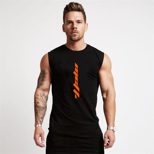 Summer Gym Tank Top Men Workout Sleeveless Shirt Bodybuilding Clothing - General Store 44