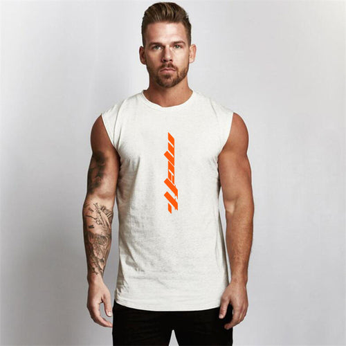 Summer Gym Tank Top Men Workout Sleeveless Shirt Bodybuilding Clothing - General Store 44