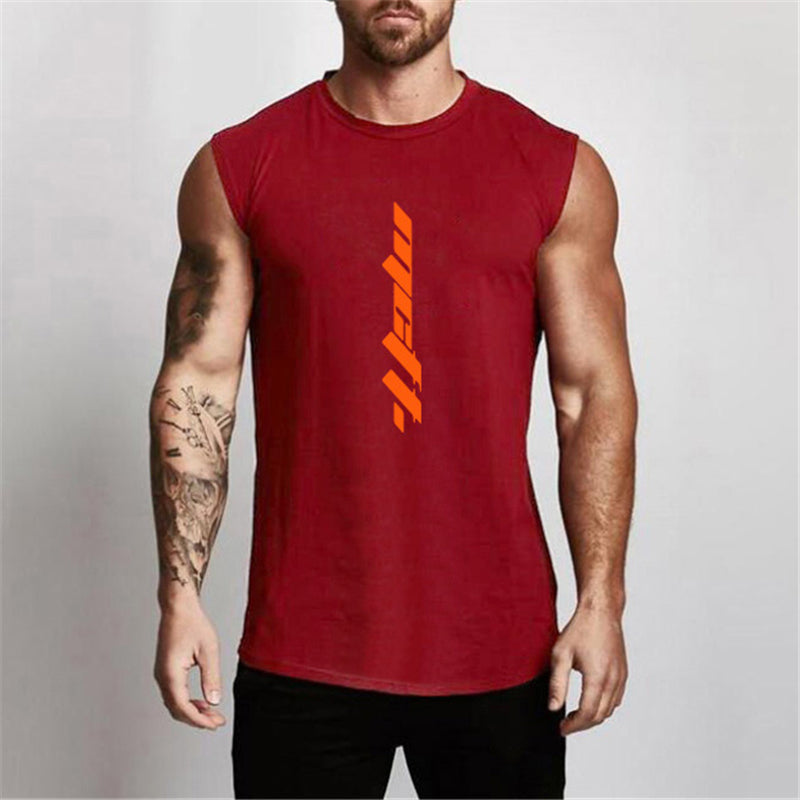 Summer Gym Tank Top Men Workout Sleeveless Shirt Bodybuilding Clothing - General Store 44