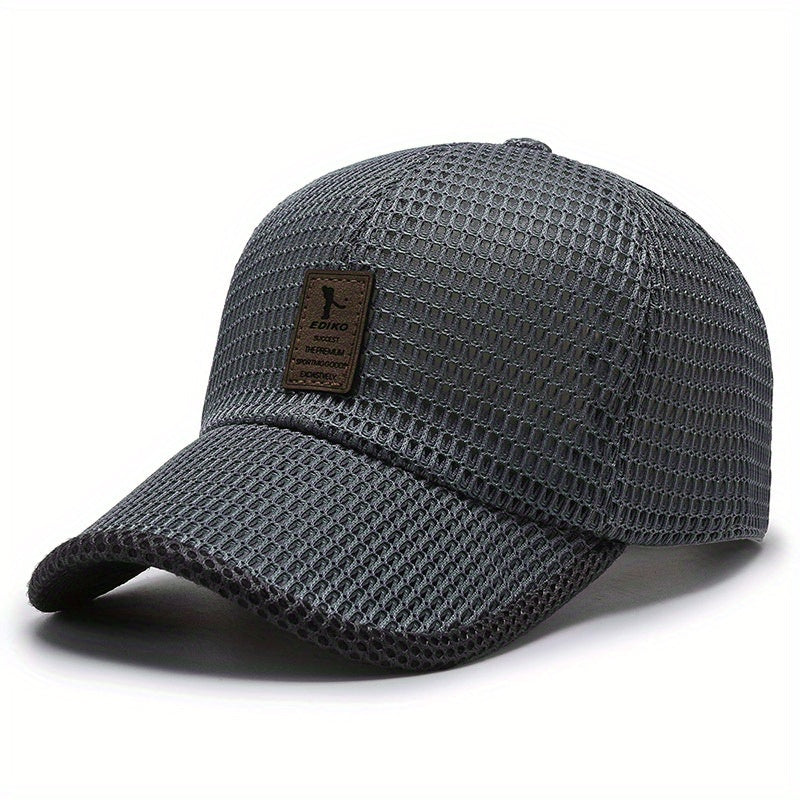 Unisex Summer Mesh Baseball Cap: Unlock the Outdoors with a Breathable, Solid-Color Trucker Hat! - General Store 44