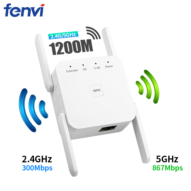 5ghz Wifi Repeater Wireless Wi-fi Booster 1200mbps Wifi Amplifier - General Store 44