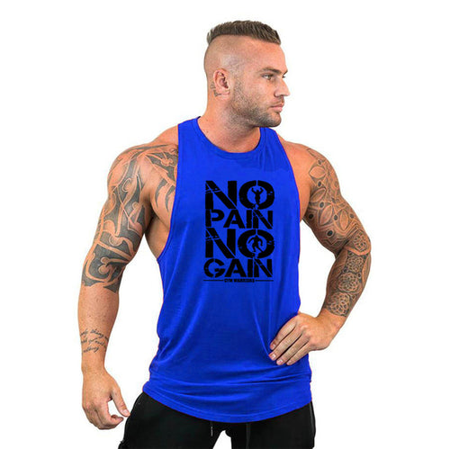 Brand Gyms Clothing Mens Bodybuilding Hooded Tank Top Cotton - General Store 44