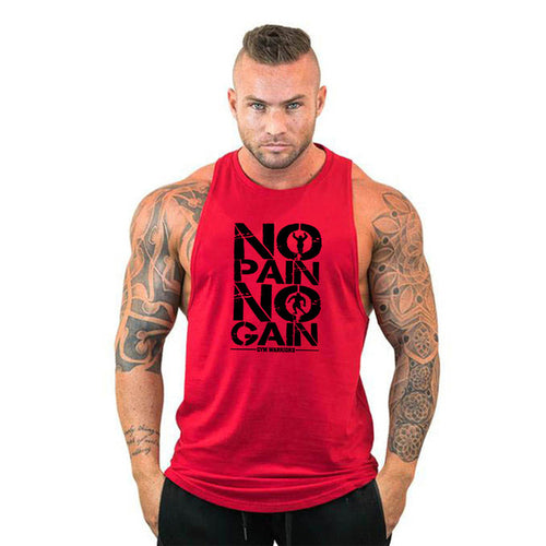 Brand Gyms Clothing Mens Bodybuilding Hooded Tank Top Cotton - General Store 44