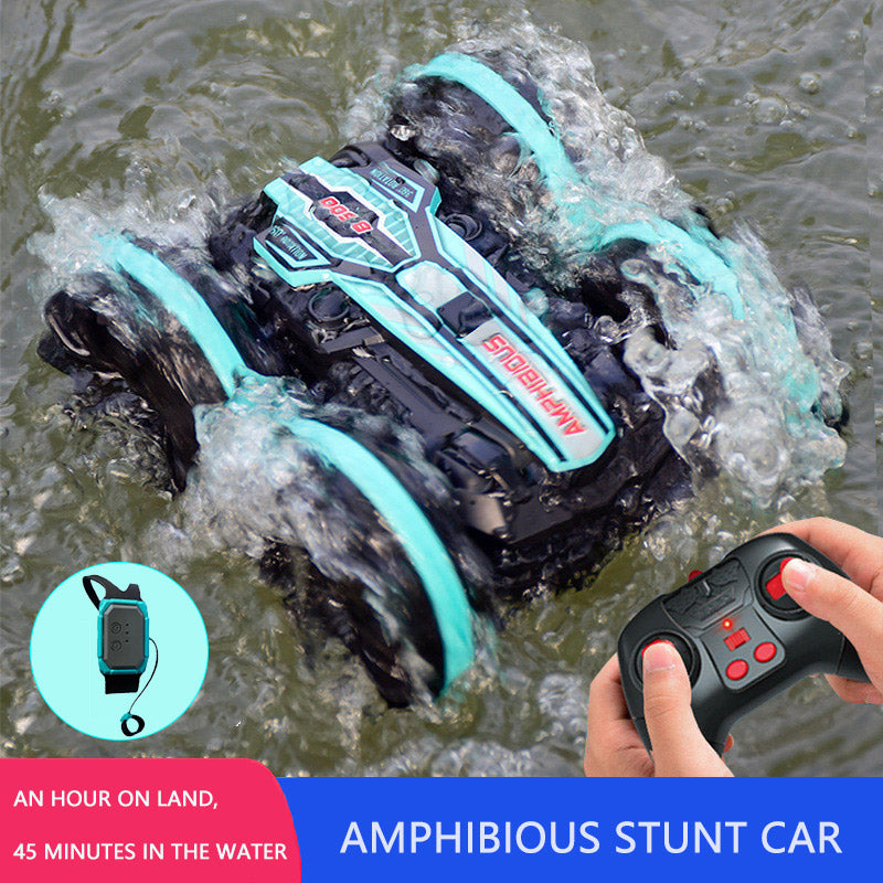 Newest High-tech Remote Control Car 2.4g Amphibious Stunt Rc Car - General Store 44