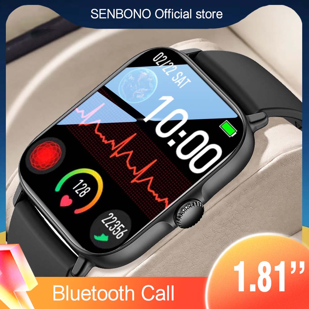 Senbono 2022 Gts3 Pro Smart Watch Men 1.81 Inch Hd Screen Bluetooth - General Store 44