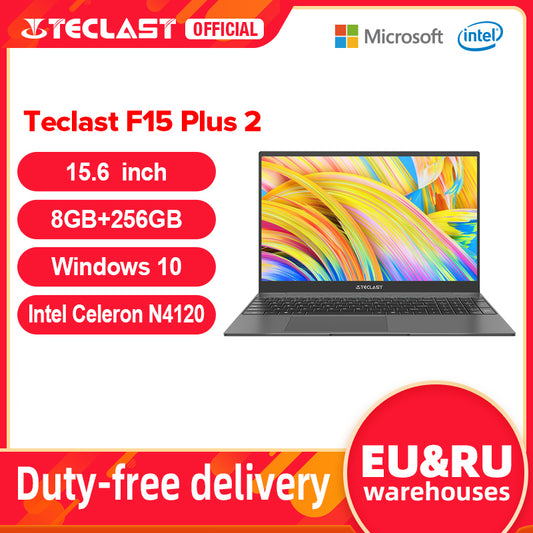 Teclast F15 Plus 2 15.6 Inch 1920x1080 Laptop Windows 10 8gb Ram 256gb - General Store 44