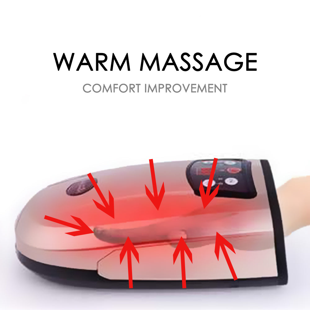 Heated Hand Massager Physiotherapy Equipment Pressotherapy Palm - General Store 44