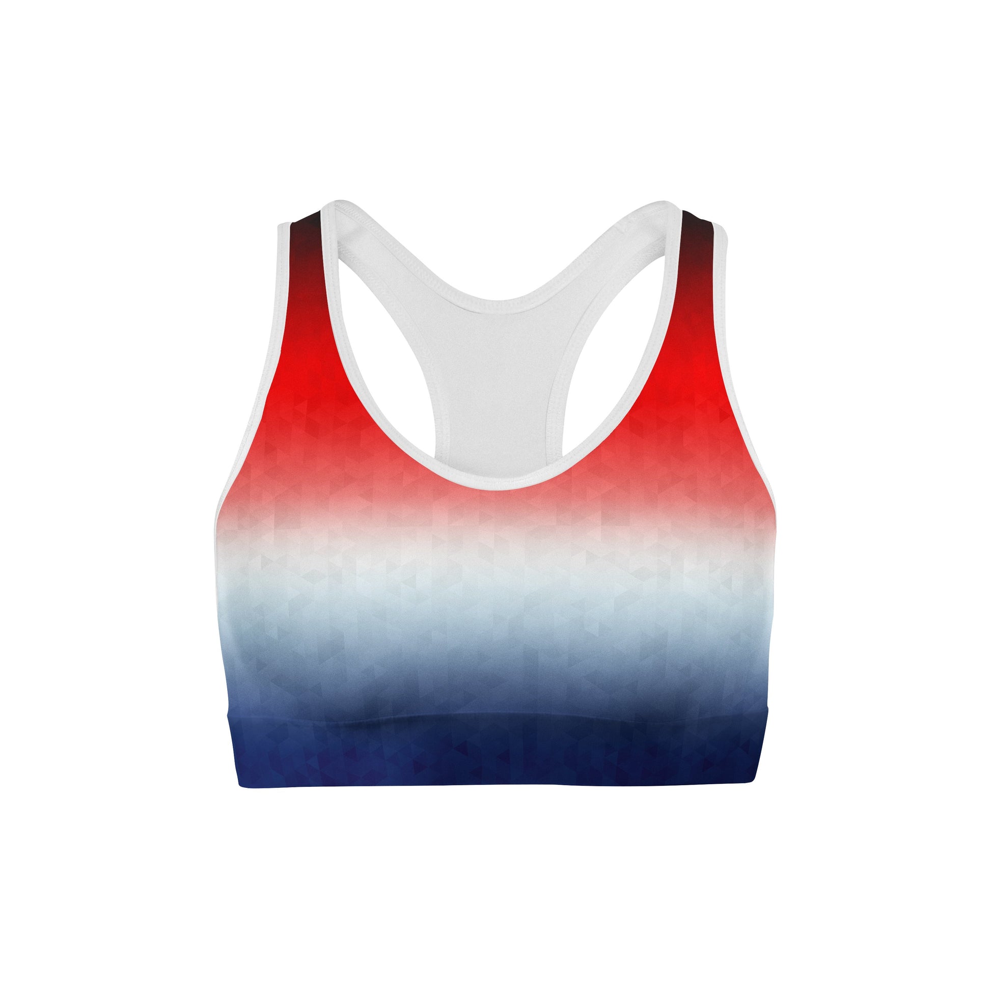 Patriotic Triangles Sports Bra - General Store 44