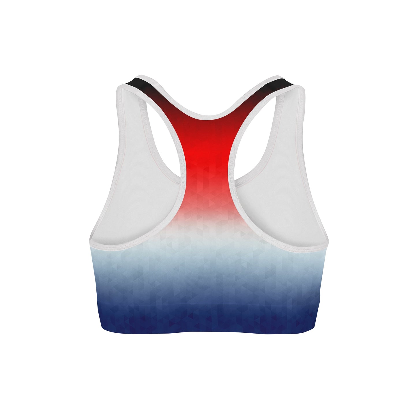 Patriotic Triangles Sports Bra - General Store 44